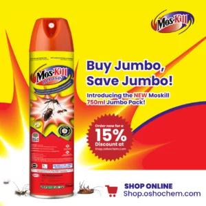 Moskill Aerosol 750ML JUMBO PACK